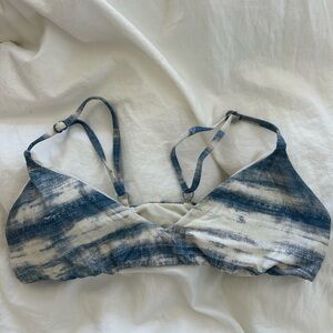 Billabong tie-dye bikini top, size L